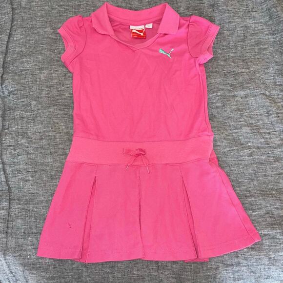 Puma Girls Pink Athletic Dress - Picture 1 of 11